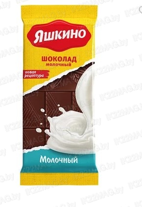 Молочный шоколад Яшкино 90 г