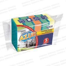 Губка для мытья посуды MAXI 5 шт.