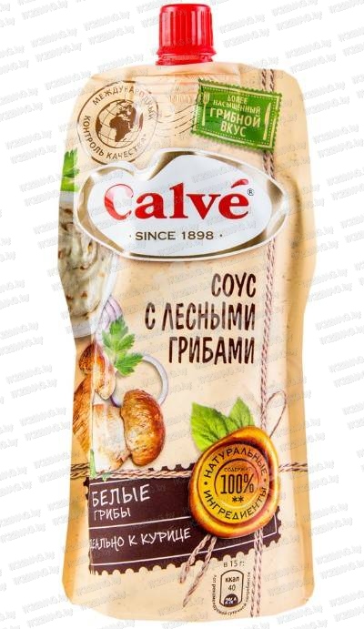 Соус Calve с лесными грибами 230 г