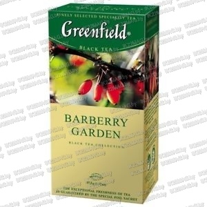 Чай "Greenfield" Барбери Гарден чёрный байховый 25 пак