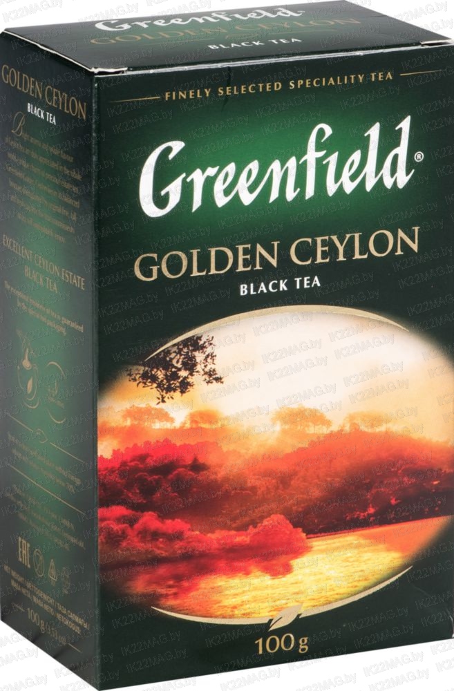 Чай "Greenfield" Голден цейлон байховый 100 г