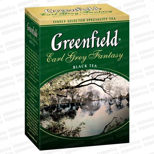 Чай "Greenfield" Эрл Грей Фэнтази черный с аром. бергамота 100 г