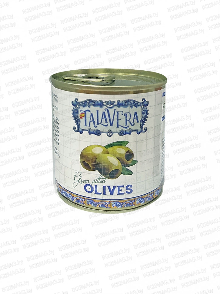 Оливки зеленые "Ecolane" без косточ. 280 г.