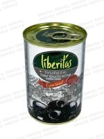 Оливки "Agrolive" черные без косточ. 280 г.