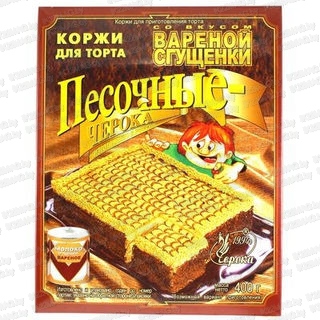 Коржи Черока для торта песочные со вкусом вареной сгущенки 400 г