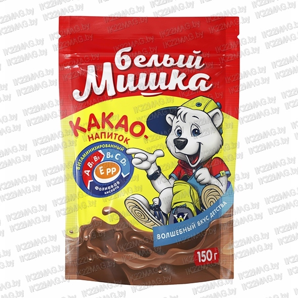 Какао-напиток "Белый Мишка" гранула 150 г