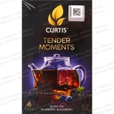 Чай Curtis черный Tender Moments листовой ароматиз. 100 г