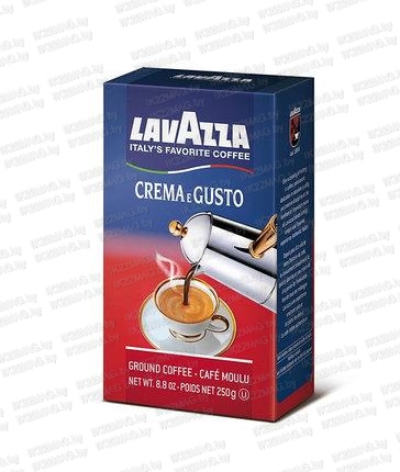 Кофе мол."Lavazza" crema gusto 250 г