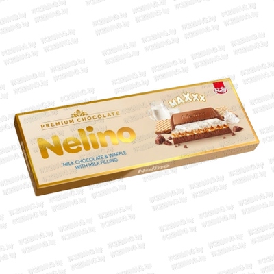 Шоколад Nelino молочный с нач. и крошкой печенья с какао 80 г