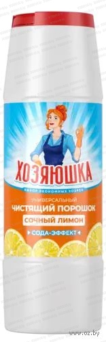 Чистящий порошок универс."Хозяюшка" морская свежесть 450 г